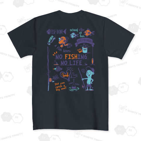 【両面】釣りが好きなんです_レトロ