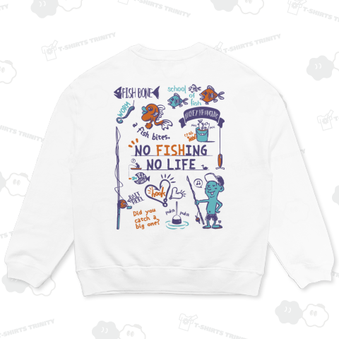 【両面】釣りが好きなんです_レトロ