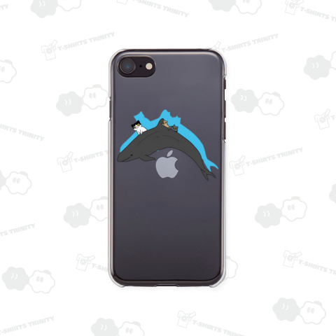 オキゴンドウ&ネコ(シンプル)