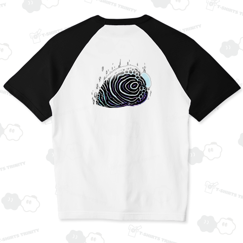 タテジマキンチャクダイの幼魚(バックプリント)