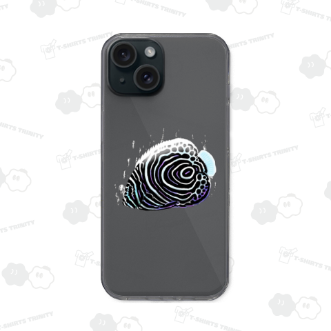 タテジマキンチャクダイの幼魚(バックプリント)