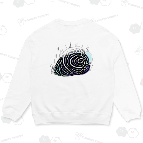 タテジマキンチャクダイの幼魚(バックプリント)