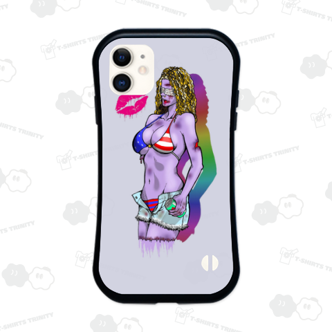 アメリカンセクシーゾンビガール(バックプリント)