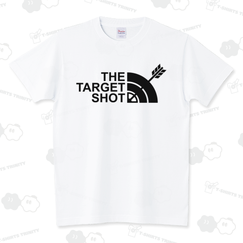 THE TARGET SHOT ザ ターゲット ショット(黒文字) スタンダードTシャツ(5.6オンス)