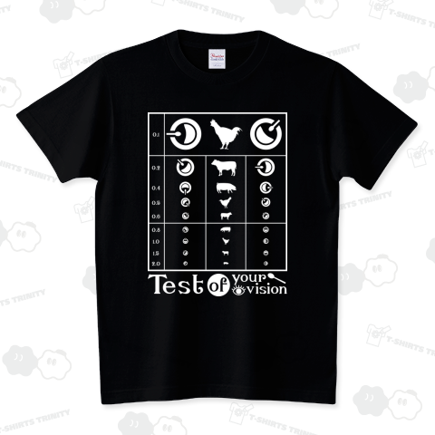 カレー好きの視力検査