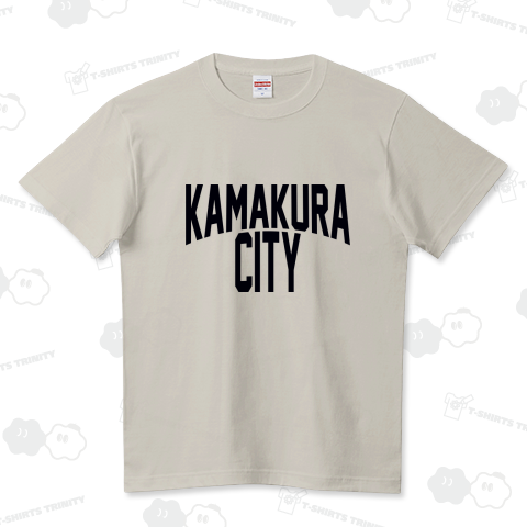 KAMAKURA CITY(鎌倉シティ) BK ハイクオリティーTシャツ(5.6オンス)