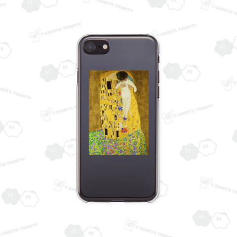 クリムト「接吻」