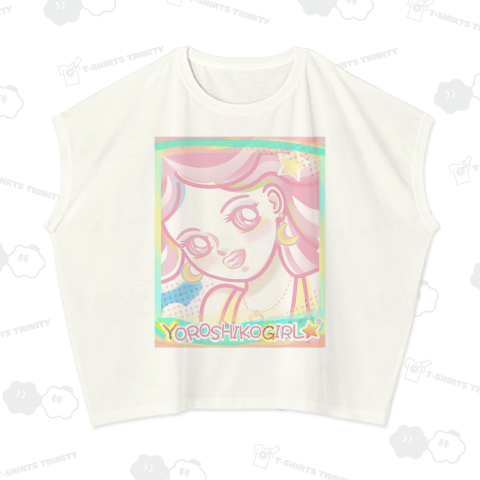 よろしこガール☆ 夏の窓辺のよろしこガール☆C 魅力的な超アップ 縦長 正面