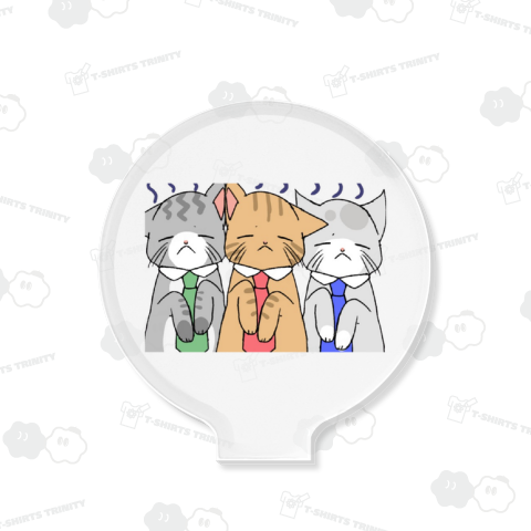 ご機嫌ななめ猫