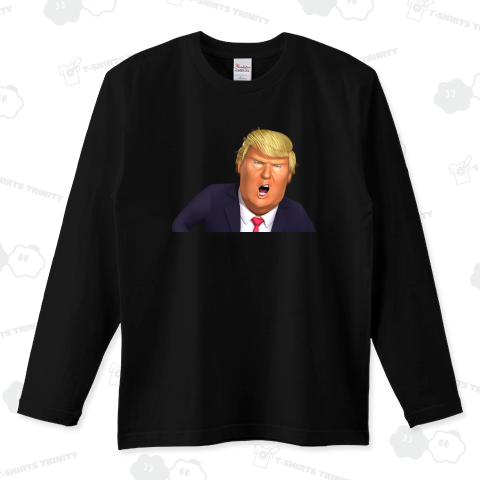 ドナルド トランプ(Donald Trump)のTシャツ 大統領トランプ氏 熱く叫ぶ!
