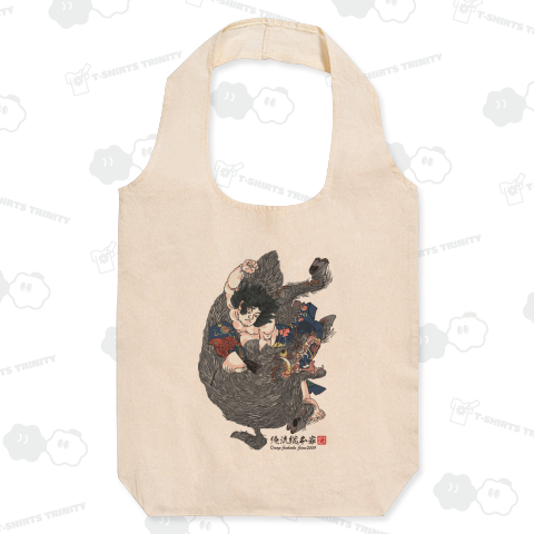 【本朝水滸傳豪傑百八人ノ一個 大谷古猪之助】【歌川国芳】