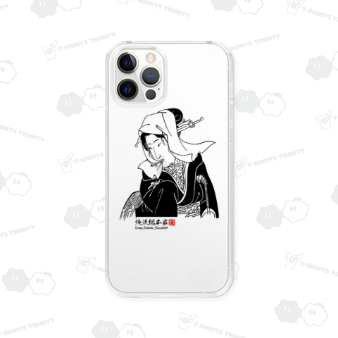 【時在美女競】【溪斎英泉】