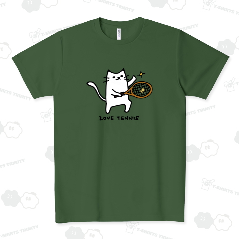 テニスねこ ドライTシャツ(4.4オンス)