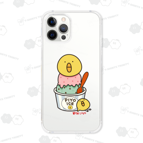 ひよこアイスとひよこ