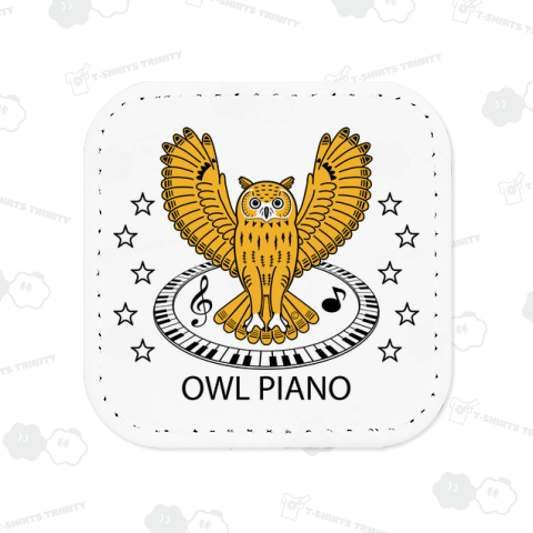 フクロウ・梟(フクロウ)・ワシミミズク・ピアノ
