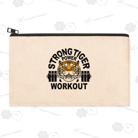 虎トラタイガー・虎の筋トレ・マッスル・重量挙げ