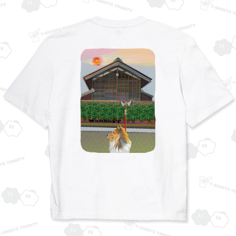 シェルティのお散歩