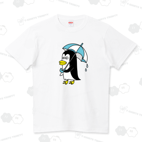 傘をさすへたくそペンギン