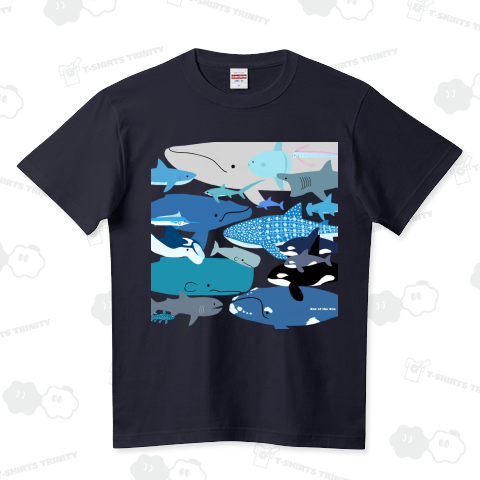 いるかはいるかな【2023ver.】 ハイクオリティーTシャツ(5.6オンス)