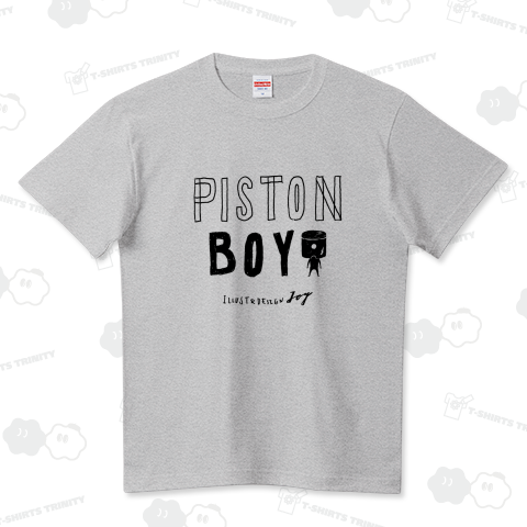 PISTON BOY-11 ハイクオリティーTシャツ(5.6オンス)