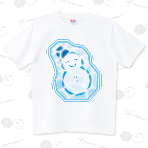 雪だるまが凍った!