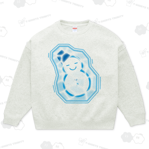 雪だるまが凍った!