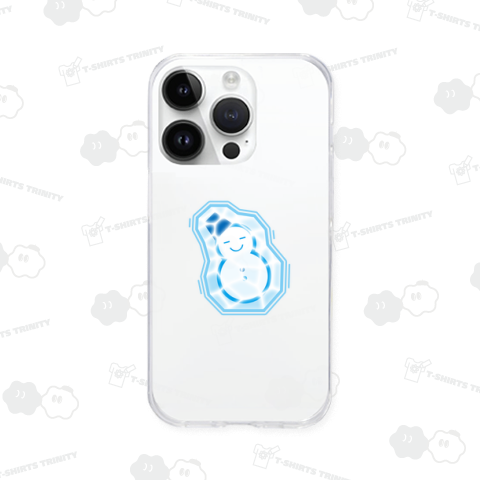 雪だるまが凍った!