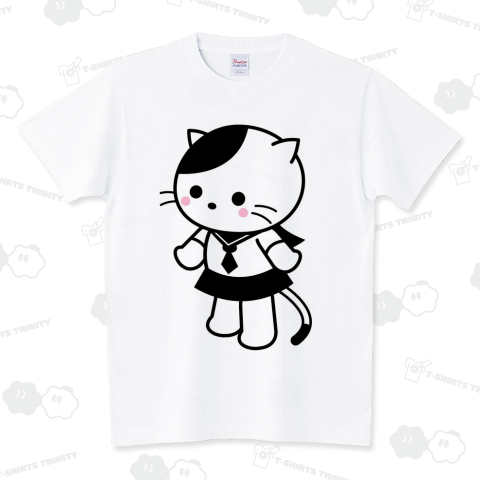 セーラー服の猫