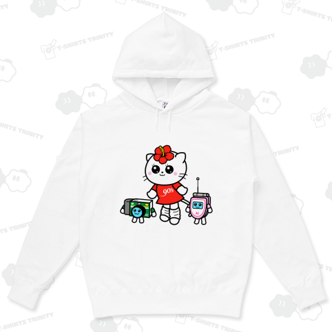 憧れの90’sガール猫とAIフレンド