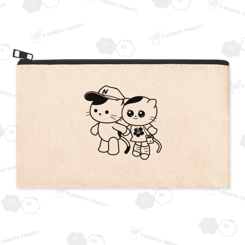 ハイビスカスガール猫のデート