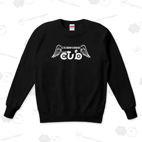 カブヌシの小さな羽(前面白色)