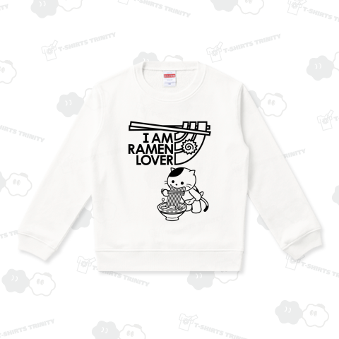 「私はラーメン好き」ラーメン好きな猫