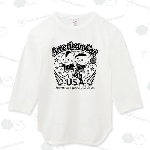 古き良き時代のアメリカ猫「ロックとロール」night