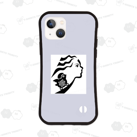 「イージーライダーガール」オートマ限定バイク女子猫(黒ロゴ)