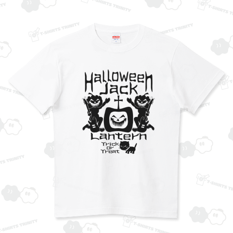 ハロウィンカボチャといたずら黒猫