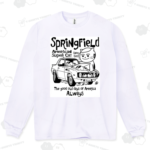 スプリングフィールドのおじさん猫