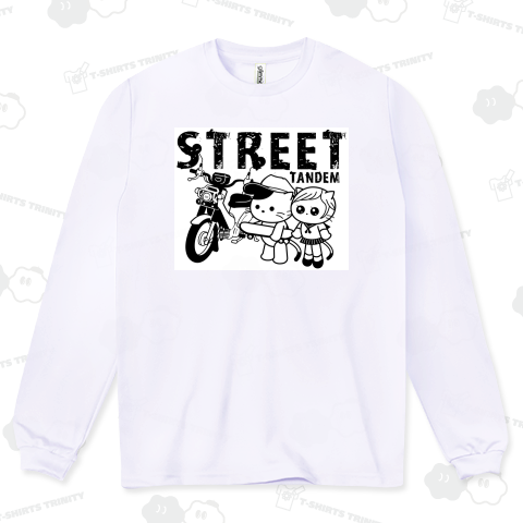 ストリート・タンデムの猫カップル