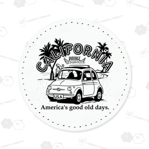 カリフォルニア・ヴィンテージカー1960(Fiat500)
