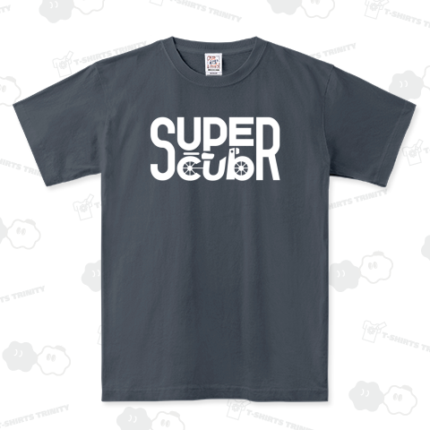 スーパーなカブのロゴ(白)