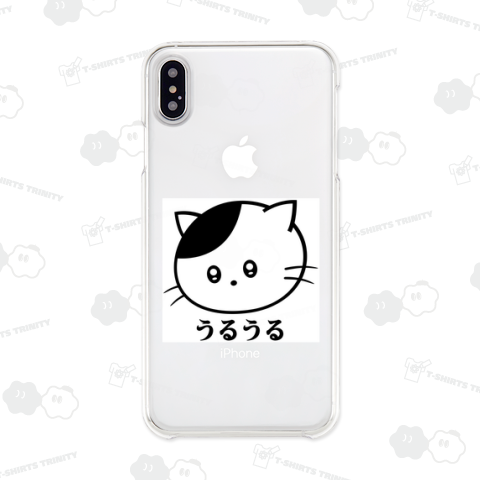 うるうる目の猫の顔