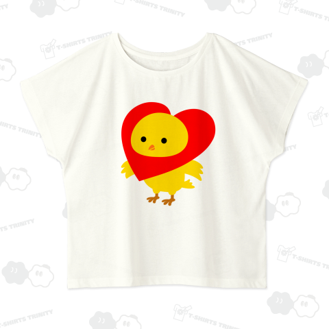 ハートひよこ(色付き)