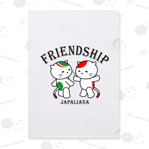 「フレンドシップ」イタリア猫と日本猫