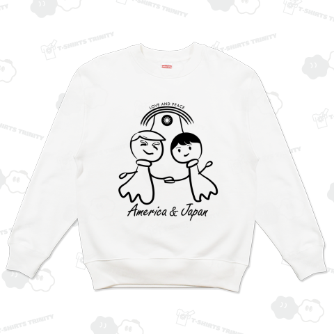 「ラブ・アンド・ピース」無敵の米日テルテル坊主