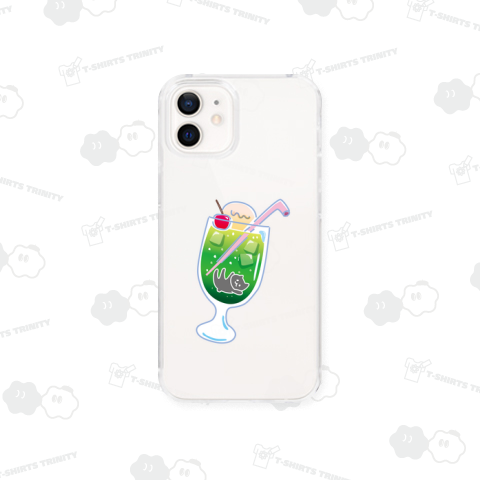 メロンクリームソーダ猫【前面バージョン】