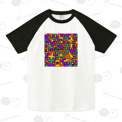 モザイク柄 カラフル2