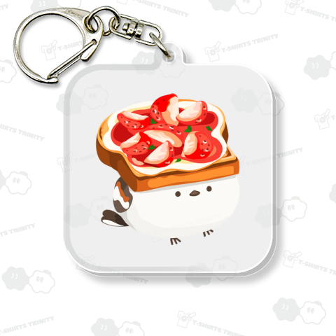 苺トーストのシマエナガ