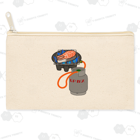 ガスコンロ♪サーモンステーキ♪220711