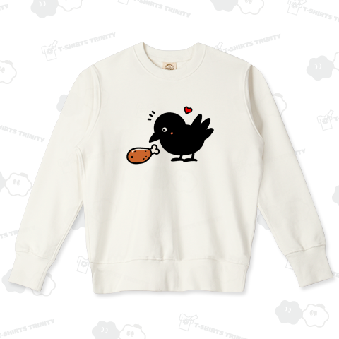 チキン大好きカラスくん_241225