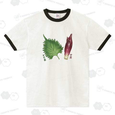 青紫蘇と茗荷_250904