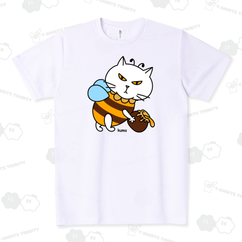 ミツバチのアルバイト中にゃんこ